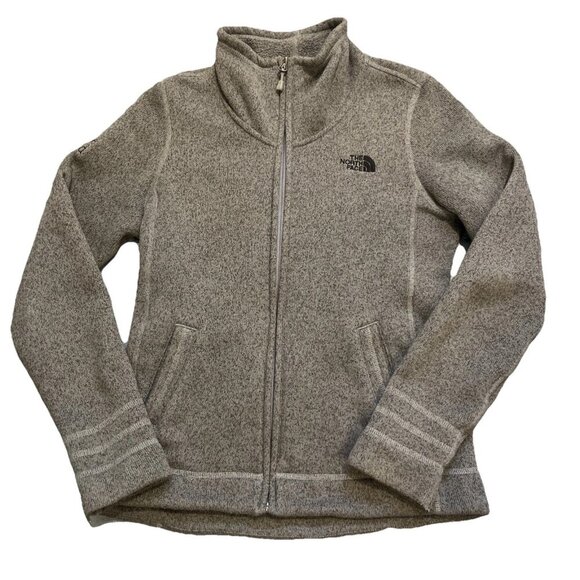 The‎ North Face Jacket Women’s Size Small Grey Locke Lord Full Zip Outdoors Hike - Picture 1 of 10